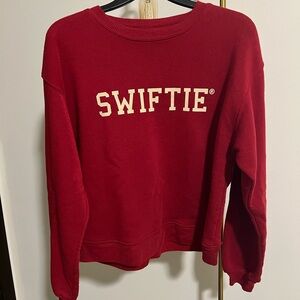 Taylor Swift “Swiftie” sweatshirt